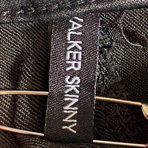 Celebrity Pink Black Wash Walker Skinny Jean - Picture 4 of 4